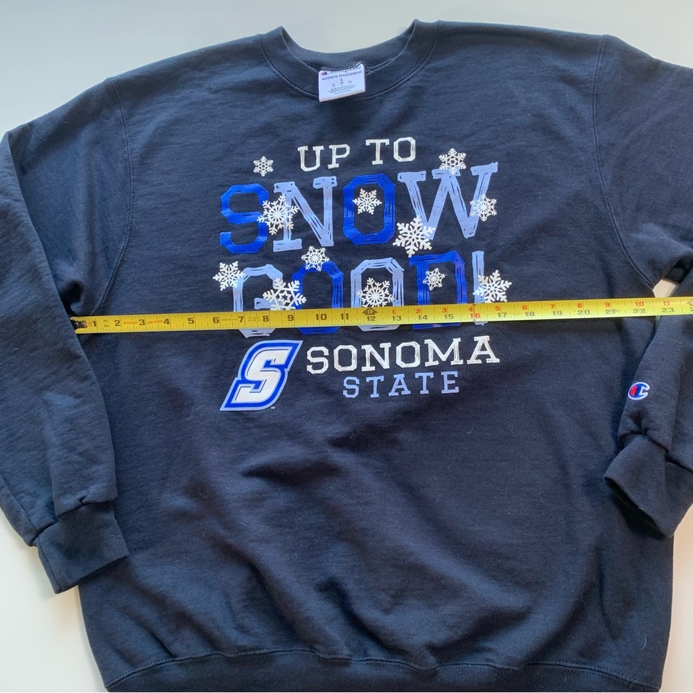 Champion Christmas‎ Sonoma State Sweatshirt  Size L - Picture 6 of 8
